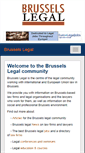 Mobile Screenshot of brusselslegal.com